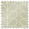Orla Kiely Linear Stem, Pebble - Twist&Fit Roman Blind